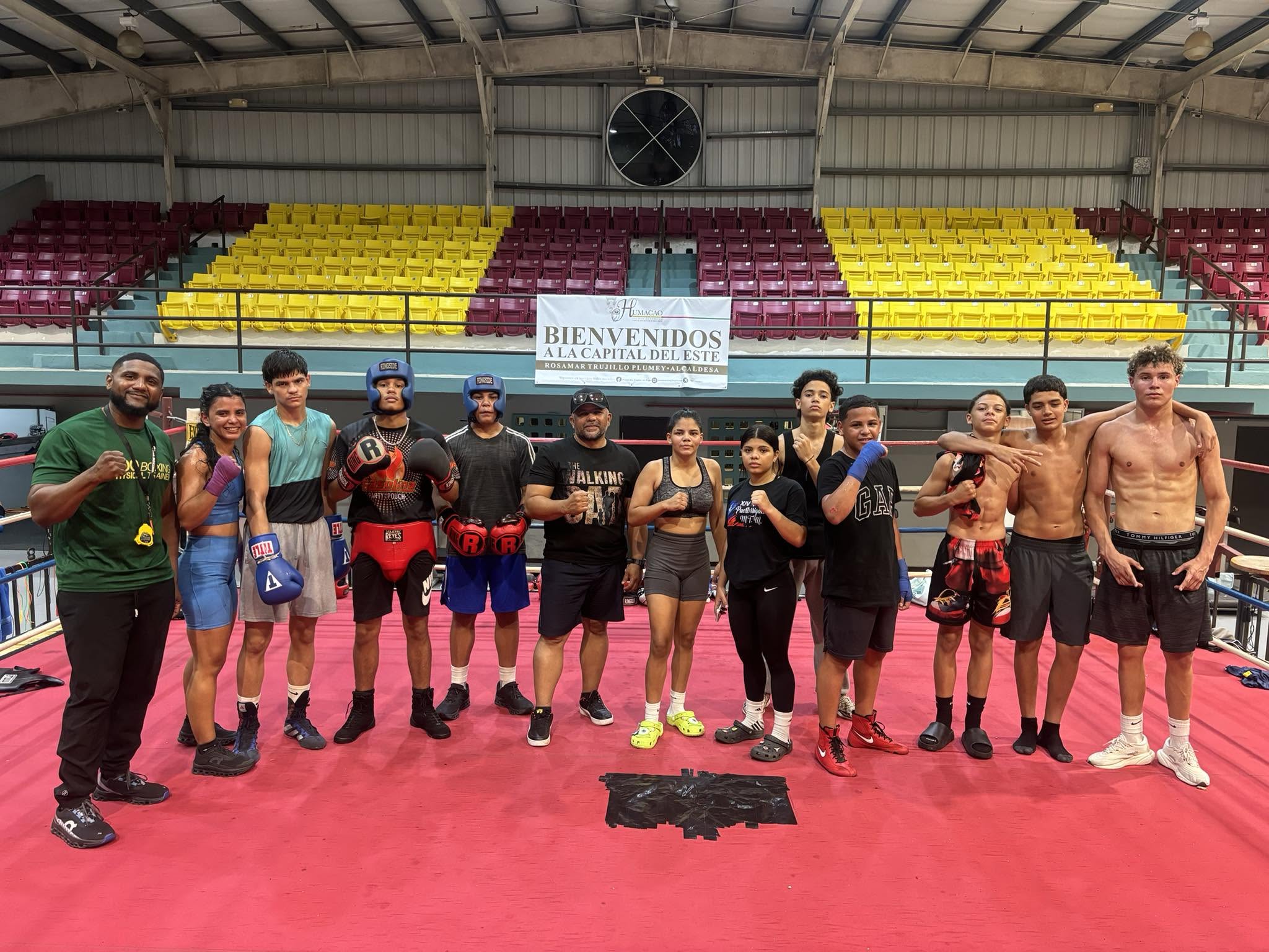 Formacion de jovenes boxeadores